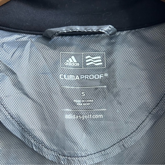 ADIDAS GOLF climaproof womens size small zip up wind jacket - Picture 8 of 8